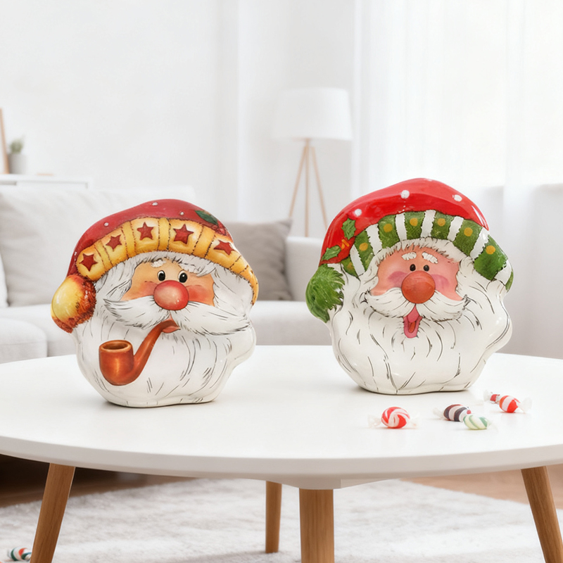 Christmas Santa Claus Cookie Box Jelly Mould Assorted Designs Random sent 18.5 x 17 x 6 cm