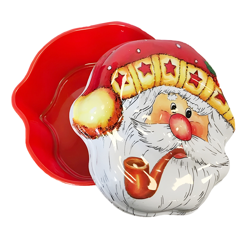 Christmas Santa Claus Cookie Box Jelly Mould Assorted Designs Random sent 18.5 x 17 x 6 cm