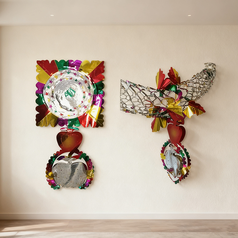 Christmas Birthday Festive Foil Garland Decoration Xmas Gifts 3M