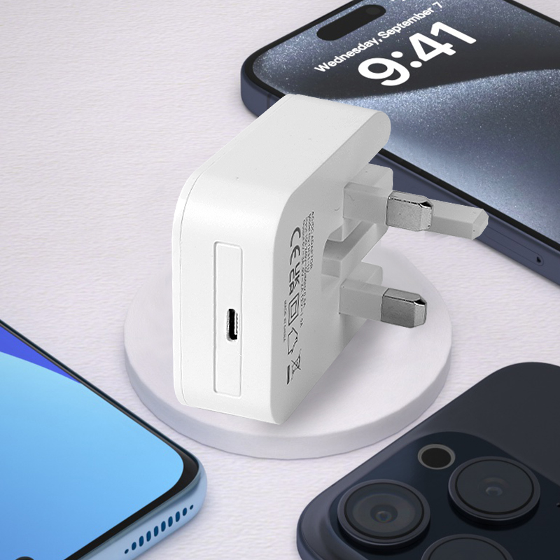 TH31-PD Foldable Fast Charging Mains Adapter for Samsung iPhone 20W QC3.0 USB C