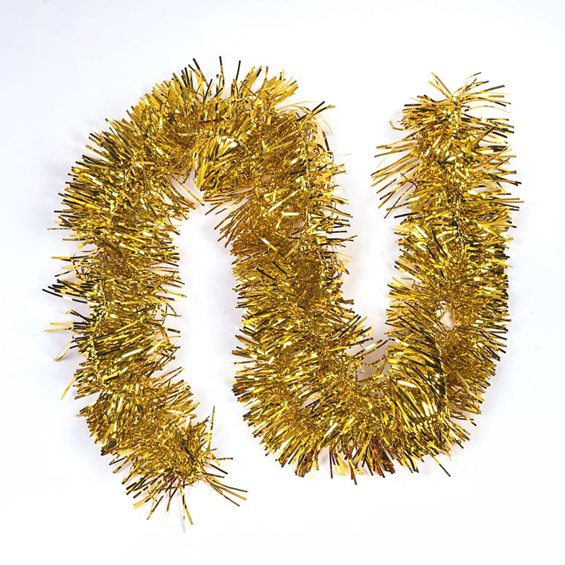 Christmas Tree Garland Tinsel Decoration 2M Gifts Assorted Colours