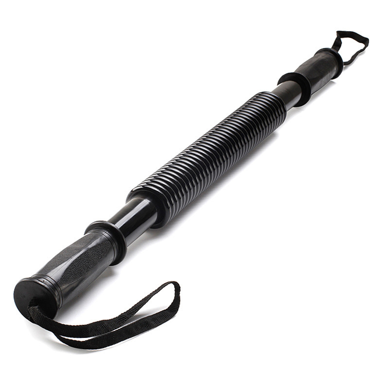 Flexible Power Twister Bar with Resistance Spring Handles Chest Expander 40kg
