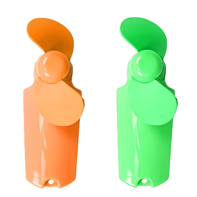 Handheld Fan Battery-Powered Portable for Travel Cooling Random Colour