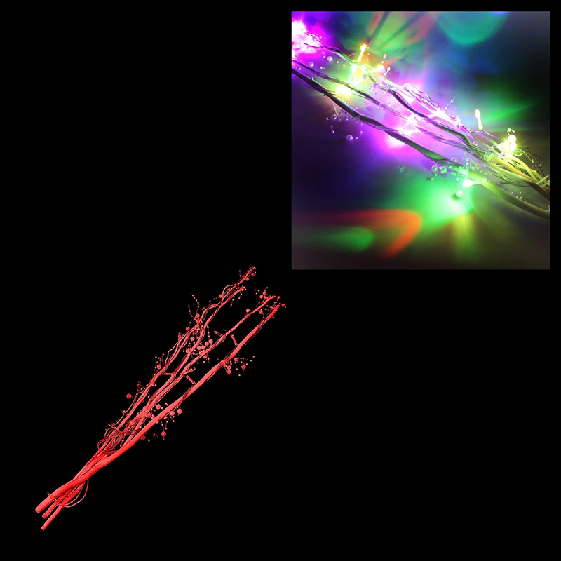 Multicolour LED Christmas Twigs 57cm Gifts