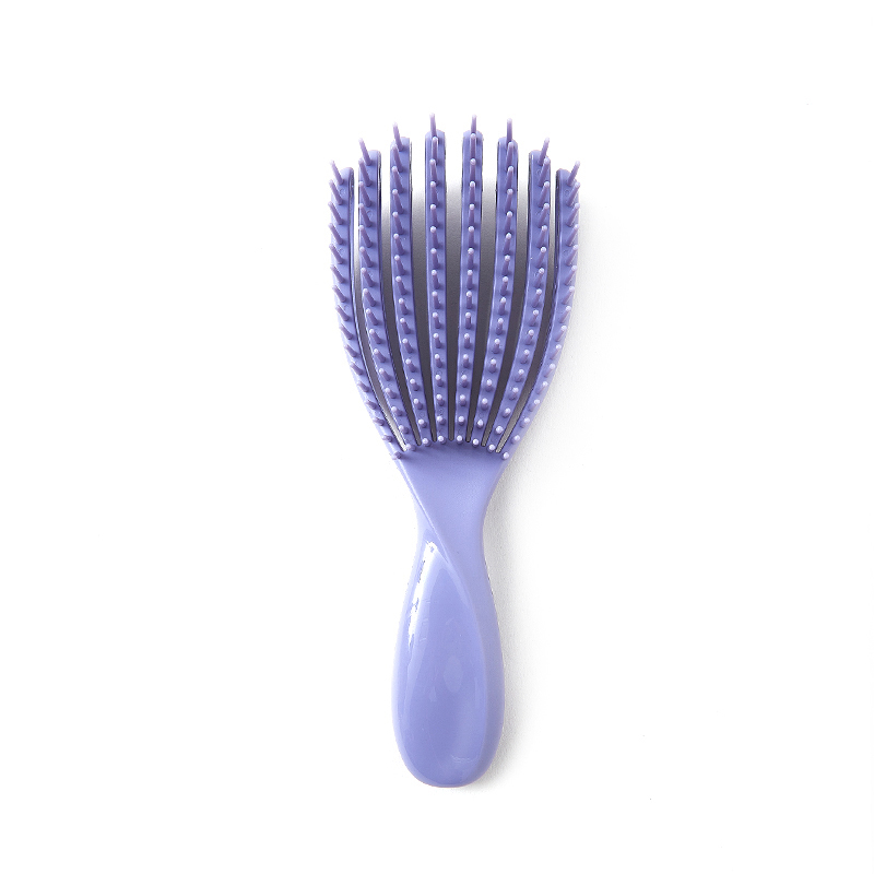 Shell Shaped Detangling Hair Brush for Wet Dry Salon Random Sent