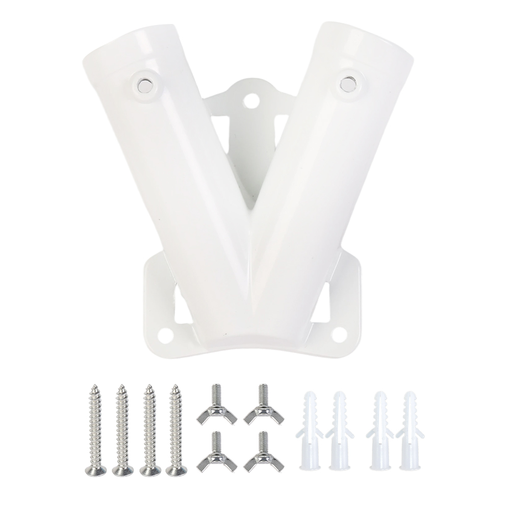 Flag Pole Stand Holder Bracket House Aluminium Alloy Flagpole