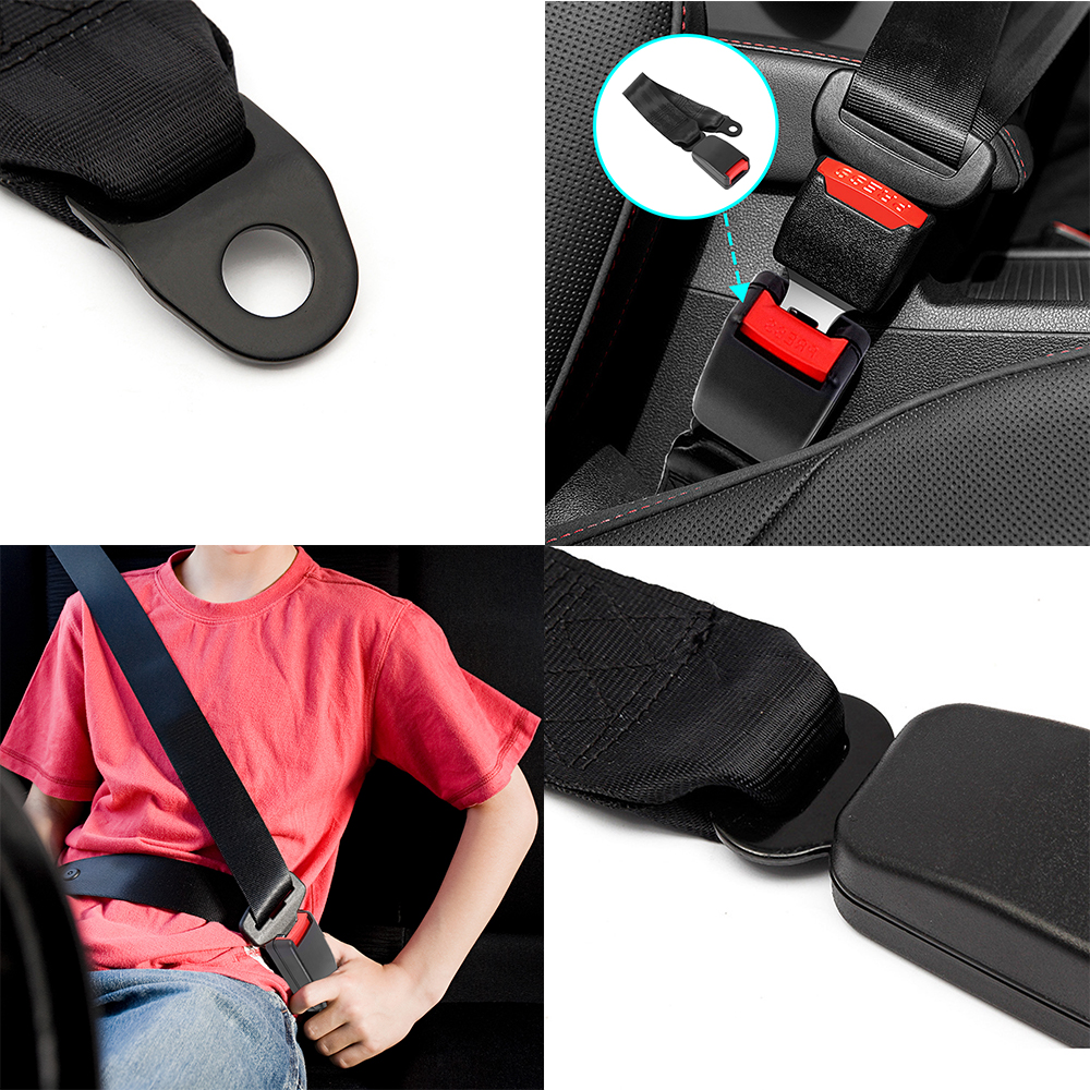 45cm Universal Car Safety Seat Belt Buckle End Socket Connector Camlock