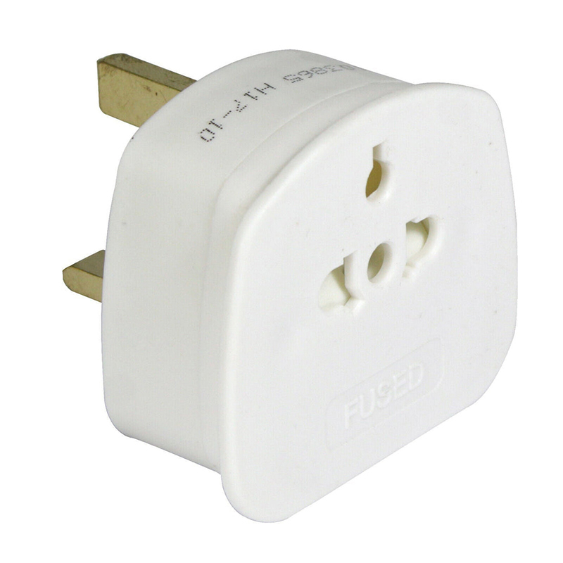 US EU to UK Travel Adaptor AUS EU USA China to UK 3 Pin Plug Converter