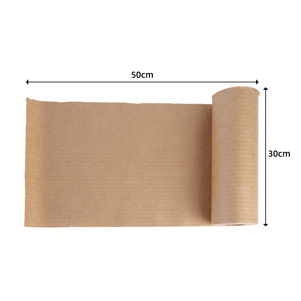 Brown Honeycomb Packing Paper Roll 50m x 30cm Moving House Essentials Eco-Friendly Bubble Wrap Alternative Packing Paper