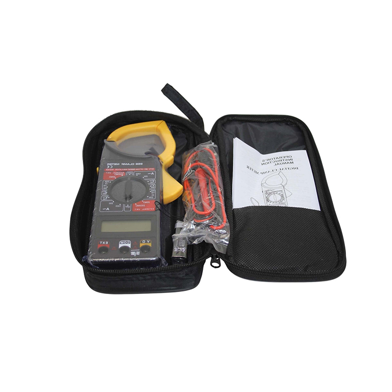 1PC Electric Clamp Meter Multimeter AC DC Current Volt Amp Test Tester