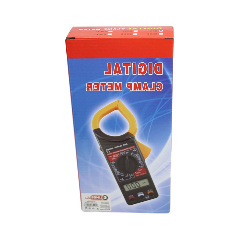 1PC Electric Clamp Meter Multimeter AC DC Current Volt Amp Test Tester