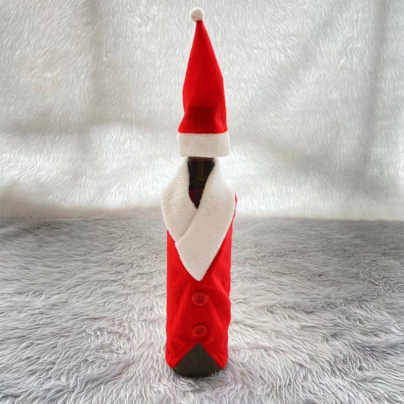 Christmas Santa Wine Bottle Cover 25 cm Xmas Gifts