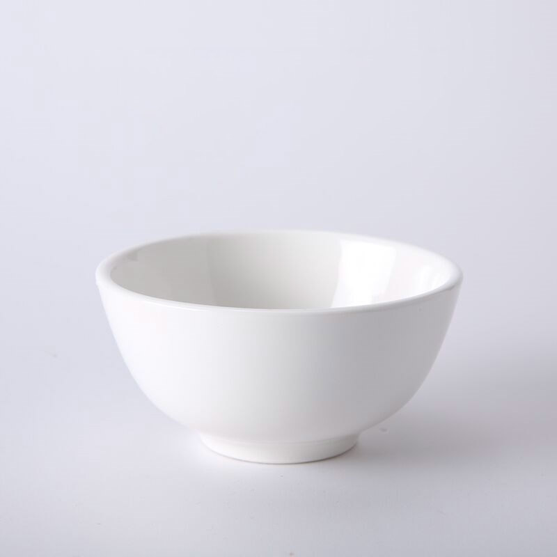 Dining Rice Bowl Plain White Kitchen 11 x 5.5 cm
