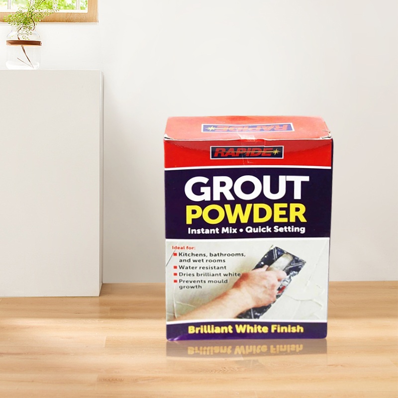 White Quick Setting Grout Powder Instant Mix Brilliant Finish Grout Powder