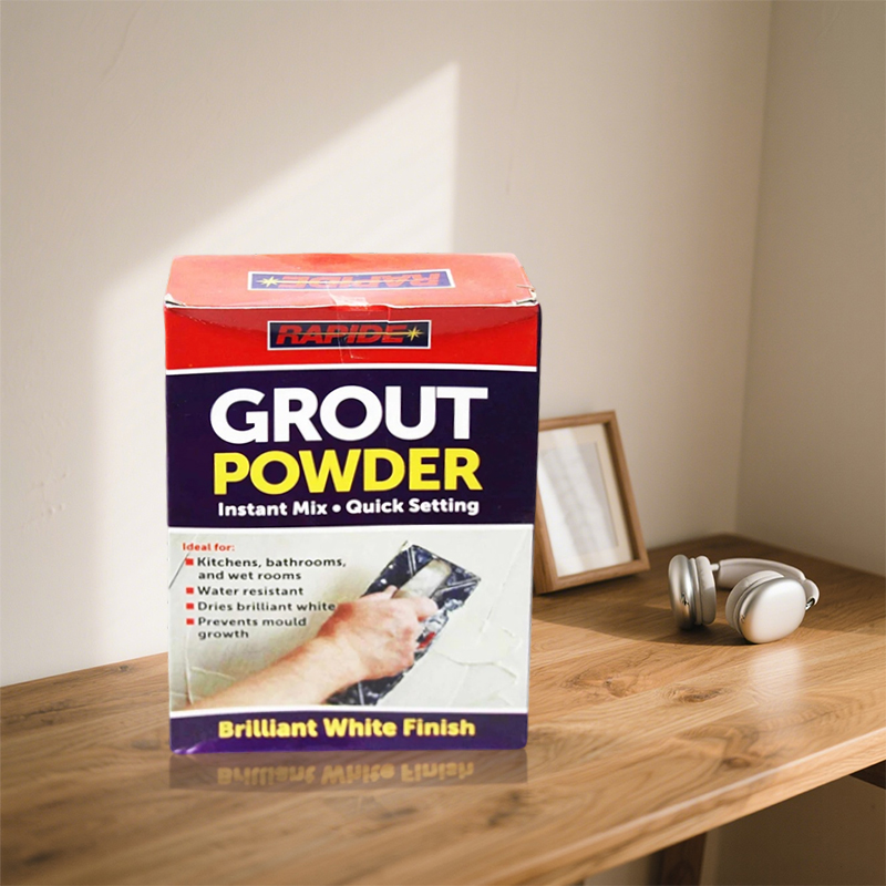 White Quick Setting Grout Powder Instant Mix Brilliant Finish Grout Powder