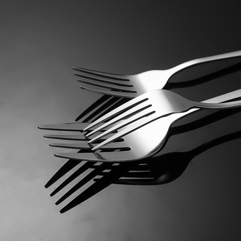 6 Pieces Stainless Steel Forks for Kitchen 17 cm