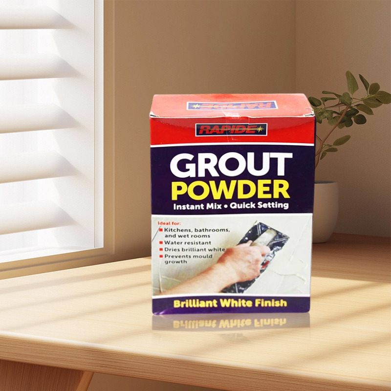 White Quick Setting Grout Powder Instant Mix Brilliant Finish Grout Powder