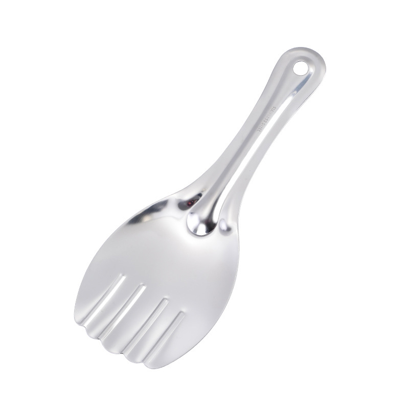 Stainless Steel Rice Spoon Serving Scooper Spatula Home Use 25 cm