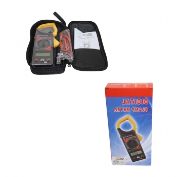 1PC Electric Clamp Meter Multimeter AC DC Current Volt Amp Test Tester