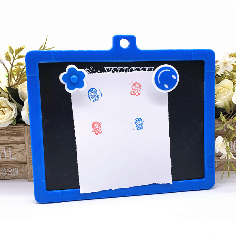 Magnetic Writing Board Set Erasable Drawing Panel with Marker Cartoon Random Color 20 x 16cm