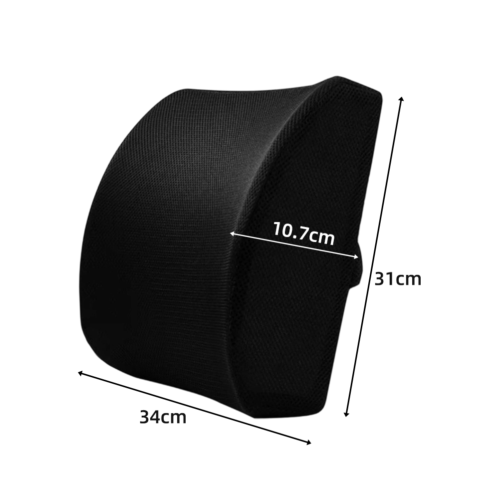 Lumbar Back Support Cushion Lumbar Support Pillow Memory Foam