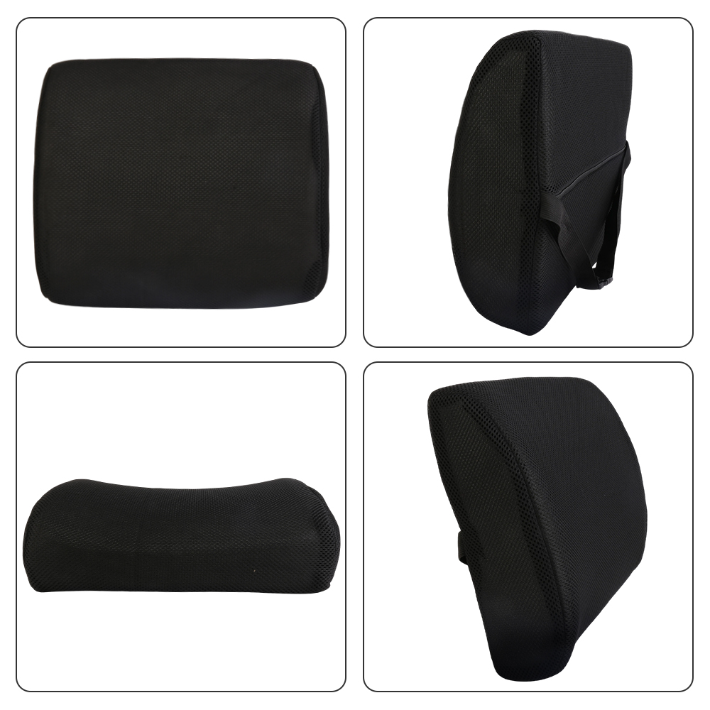 Lumbar Back Support Cushion Lumbar Support Pillow Memory Foam