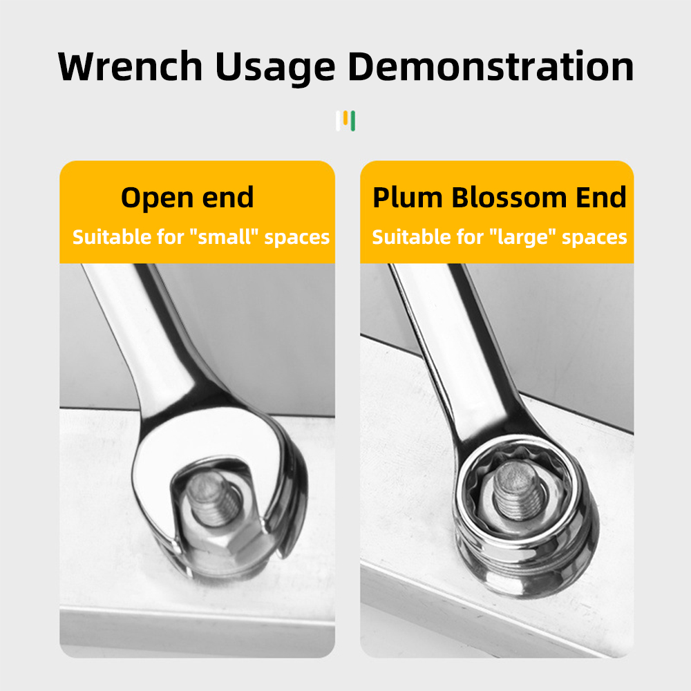 10PCS Combination Spanner Set Small Spanners Set 4mm to 11mm