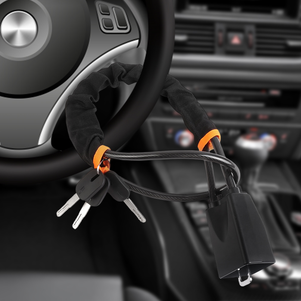 Car Steering Wheel Lock With 3 Key Steering Wheel Lock