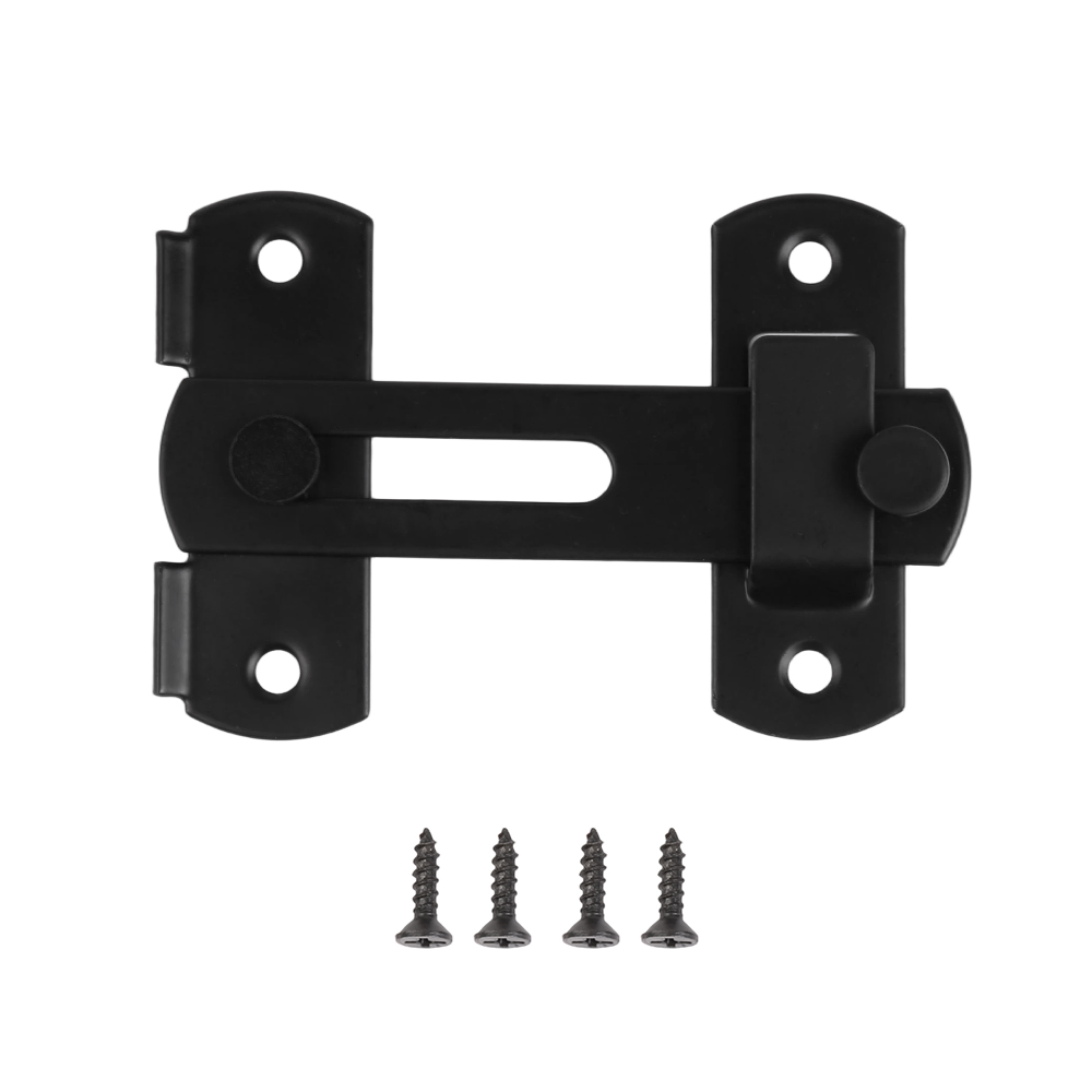 180 Degrees Flip Sliding Barn Door Lock Latch Door Bolt Latch Buckle