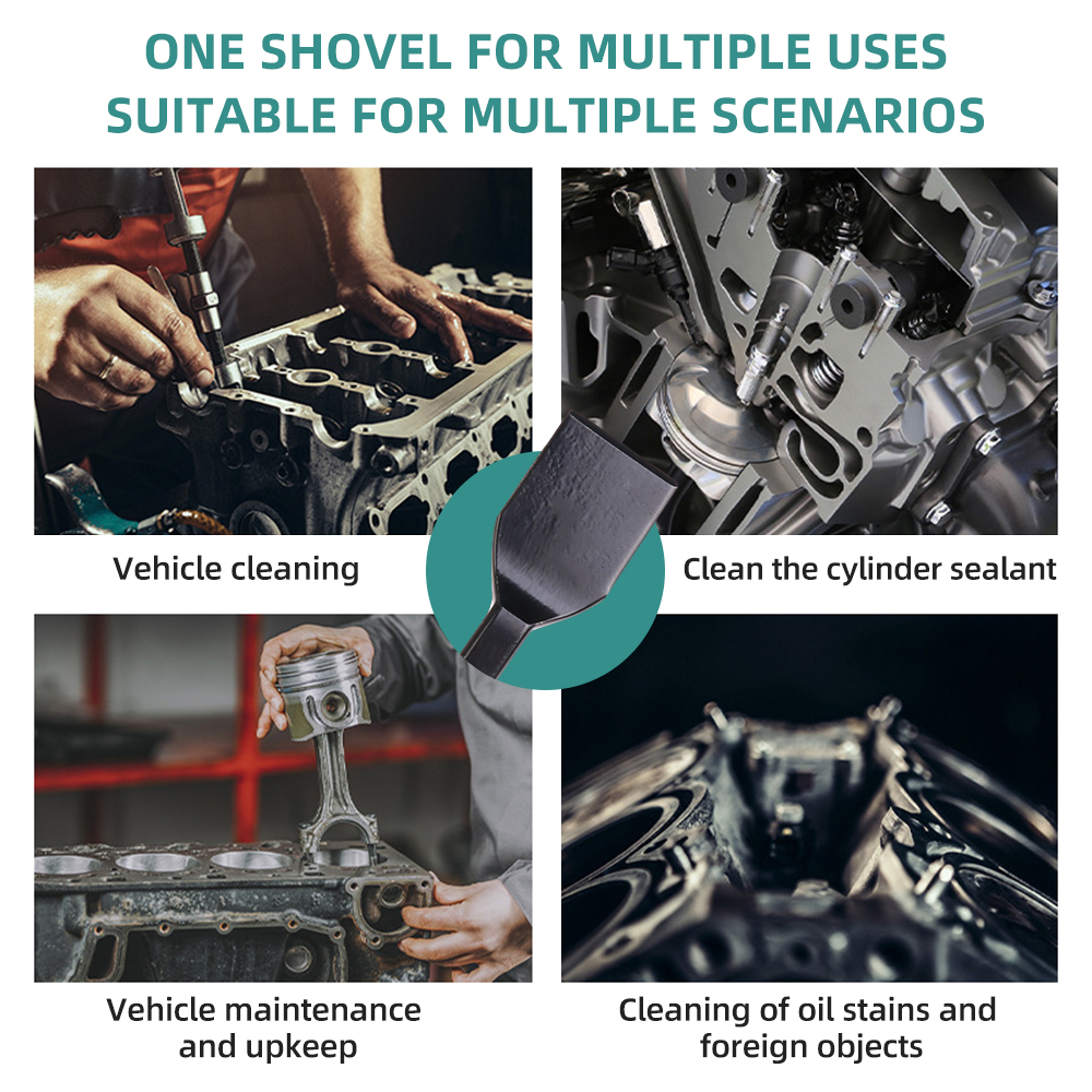 3Pcs Long Reach Scraper Gaskets Seals Car Cleaning Scraper Set