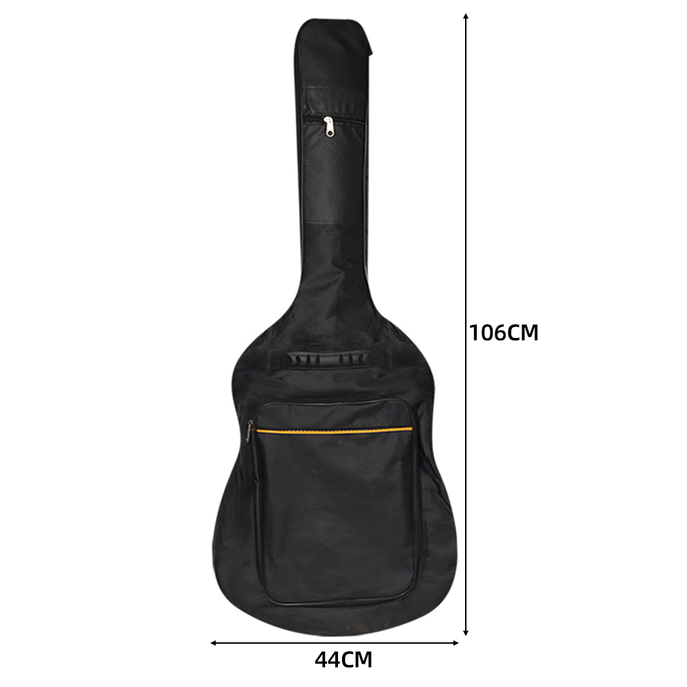 41 Inch Guitar Bag Water Resistant Guitar Case Black Padded