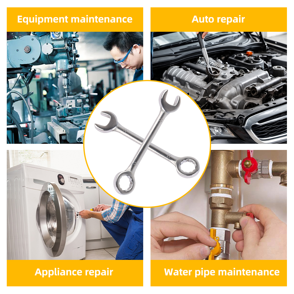 10PCS Combination Spanner Set Small Spanners Set 4mm to 11mm