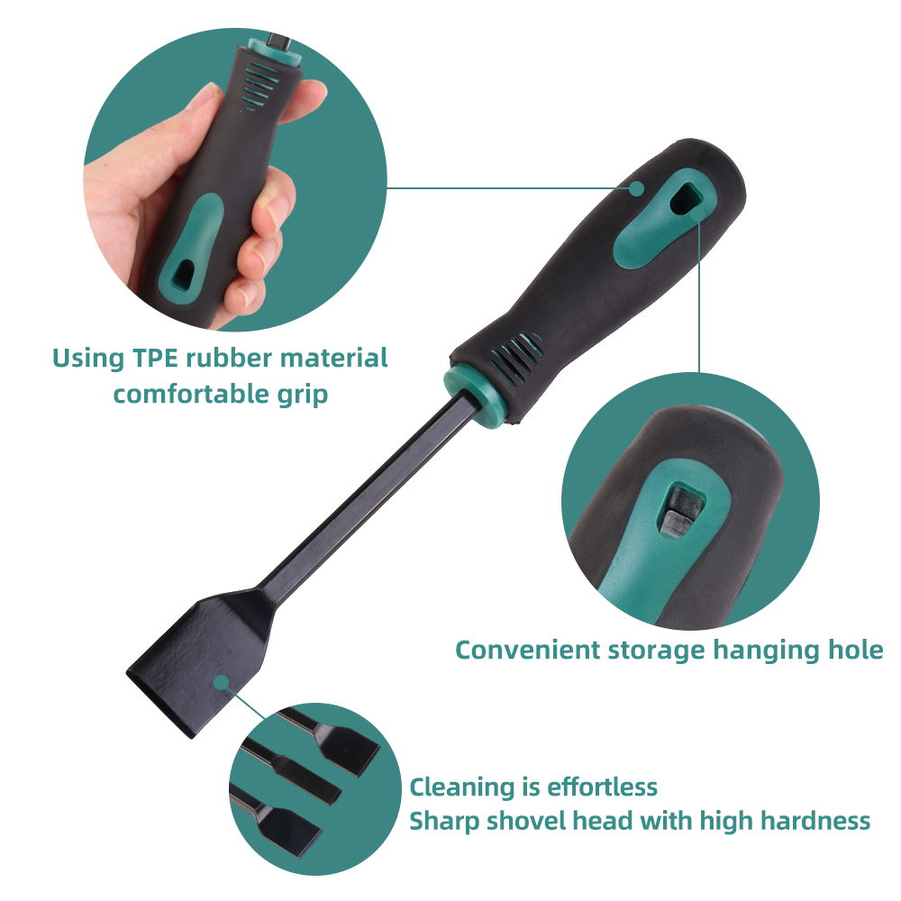 3Pcs Long Reach Scraper Gaskets Seals Car Cleaning Scraper Set