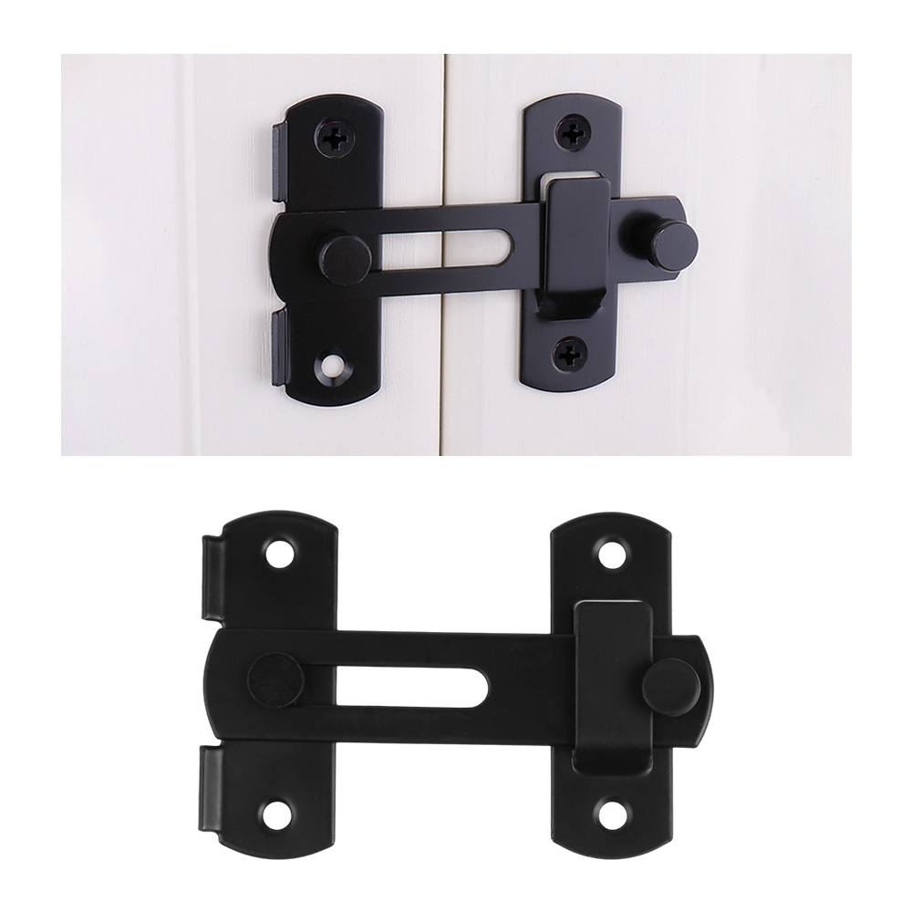 180 Degrees Flip Sliding Barn Door Lock Latch Door Bolt Latch Buckle
