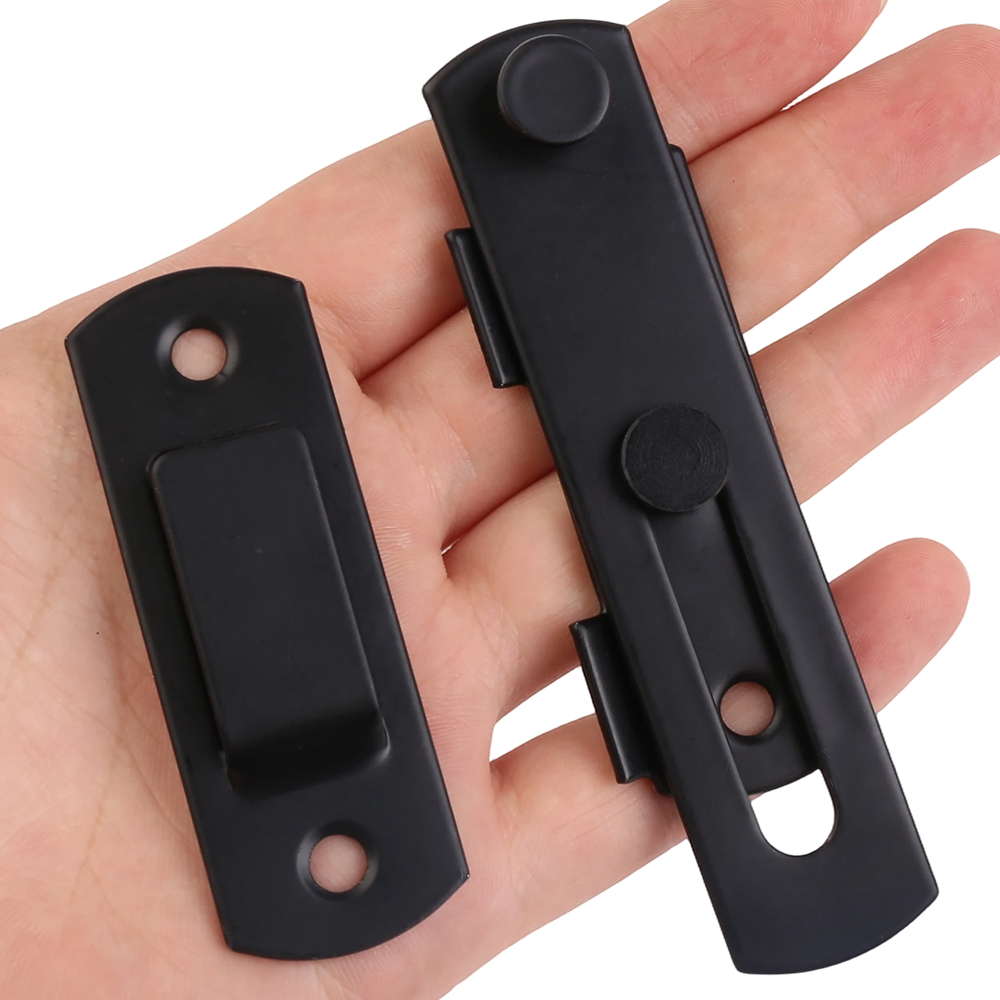 180 Degrees Flip Sliding Barn Door Lock Latch Door Bolt Latch Buckle