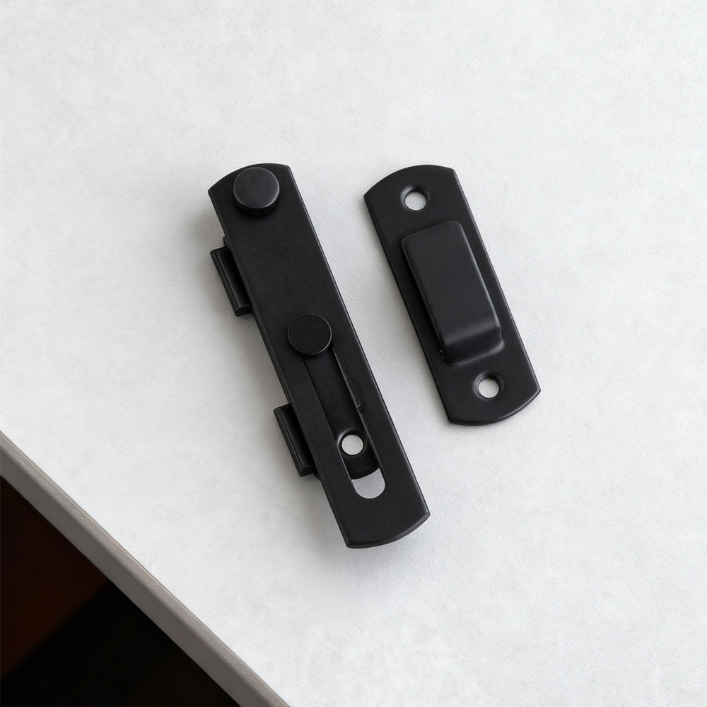 180 Degrees Flip Sliding Barn Door Lock Latch Door Bolt Latch Buckle