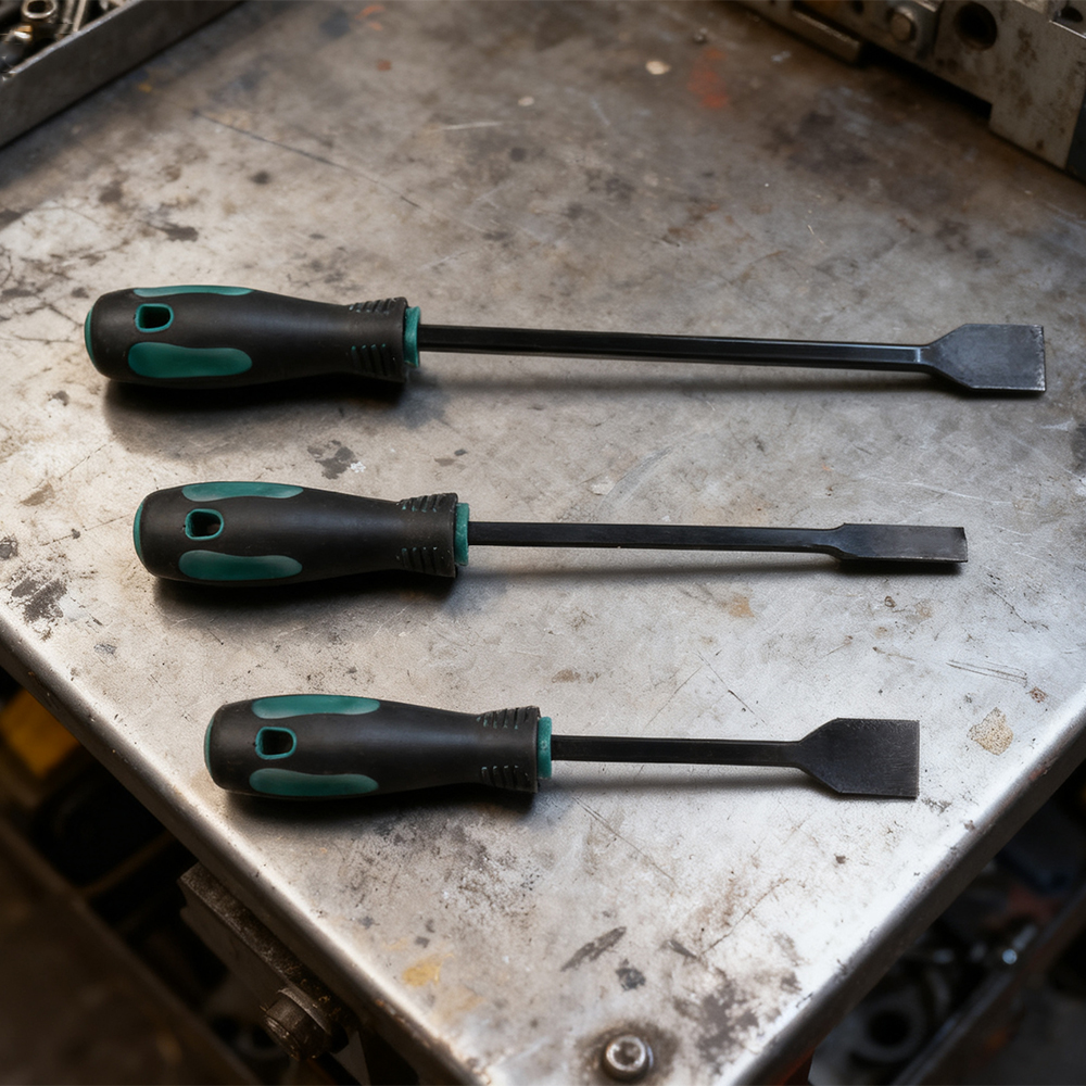 3Pcs Long Reach Scraper Gaskets Seals Car Cleaning Scraper Set