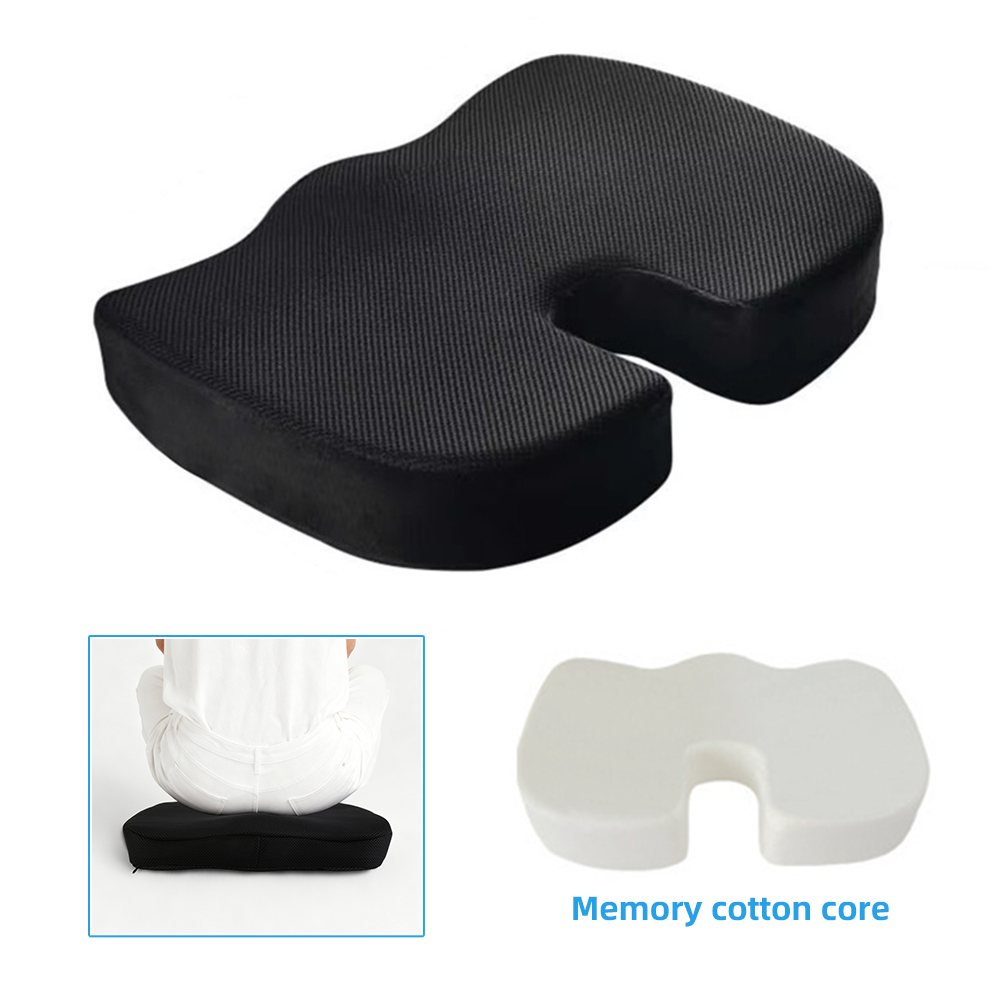 Memory Foam Seat Cushion for Coccyx Tailbone Pain Relief