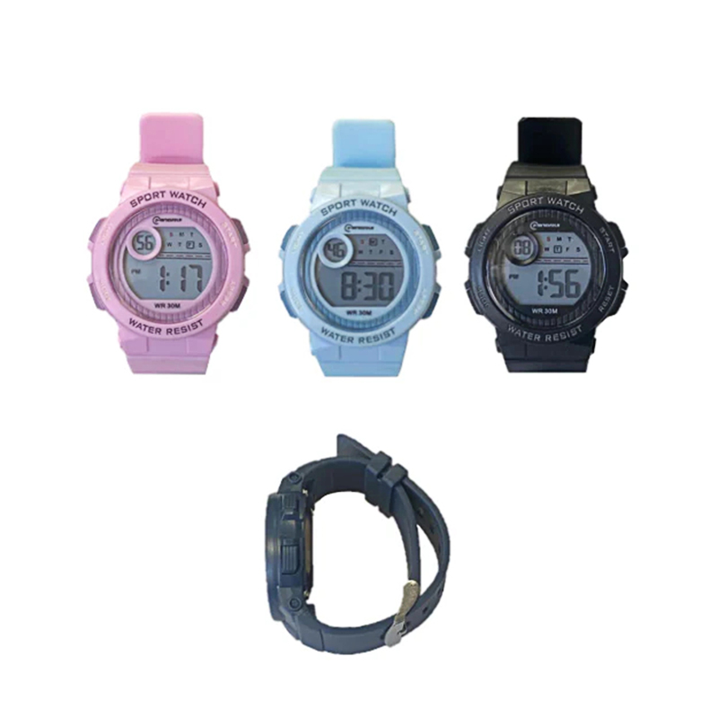 Girls Watch Boys Digital Watch Water Resistant Watch Plastic Watch for Kids Gifts Random Color