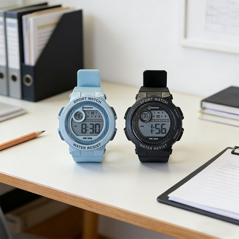 Girls Watch Boys Digital Watch Water Resistant Watch Plastic Watch for Kids Gifts Random Color