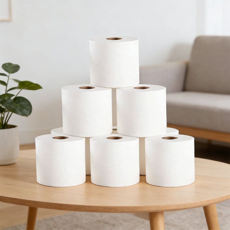 6 Rolls Cleaning Paper White Centrefeed Rolls Toilet Rolls Kitchen Tissue Cleaning Solution