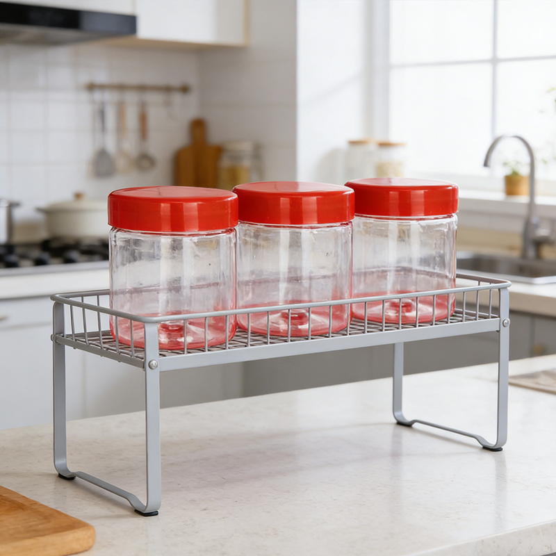 4PCS 300ml Plastic Food Storage Jar with Lids Kitchen Reusable Freezer Storage Containers