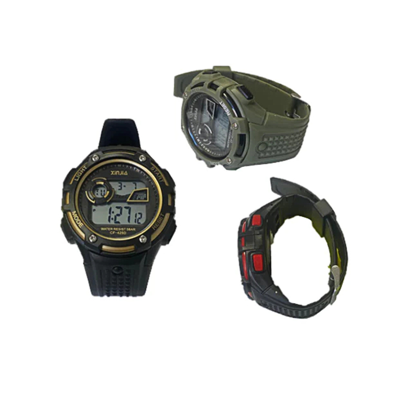Kids Watch Digital Watch Water Resistant Watch Plastic Watch for Boys Gifts Random Color