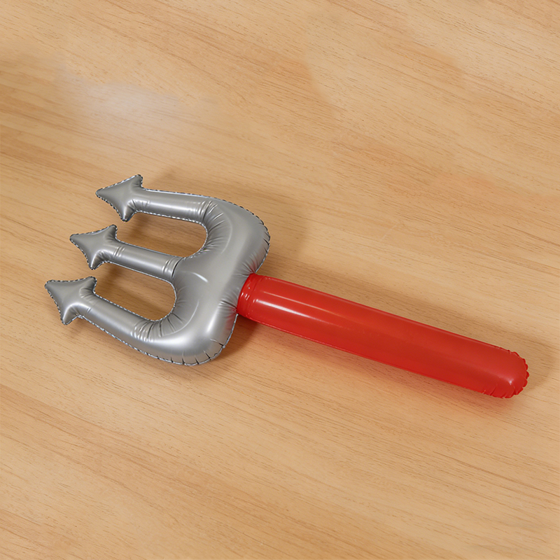 Spooky Inflatable Devils Fork Halloween Festive Fancy Dress Accessory 85cm