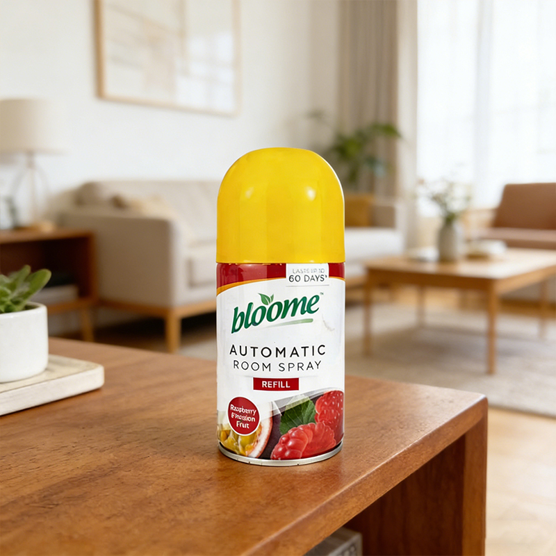 Bloome Automatic Air Freshener Refill Canister 250ml- Raspberry Passionfruit