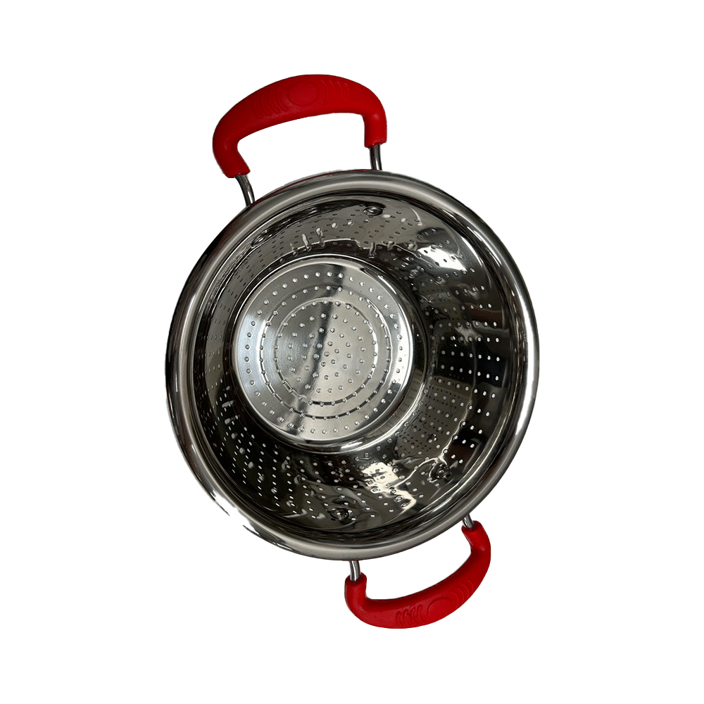 Metal Strainer Colander with 2 Handles for Kitchen Food Pasta Home