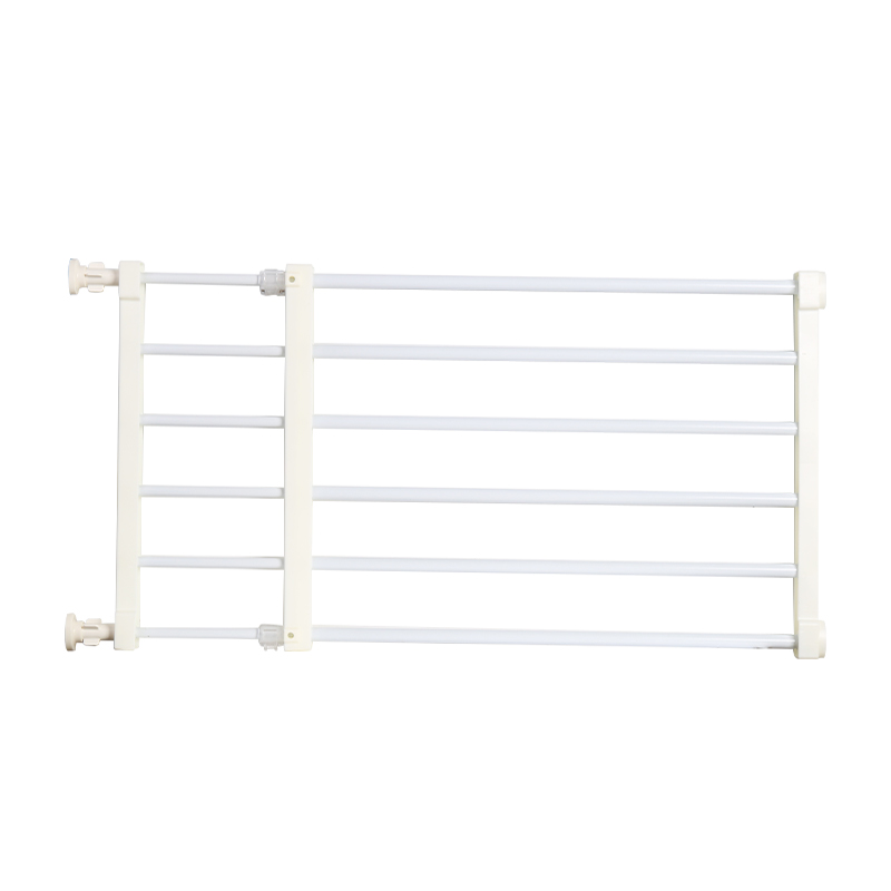 Retractable Pet Small Dog Safety Gate Baby Barrier Door Stair Fence Guard for Indoor  White  Home