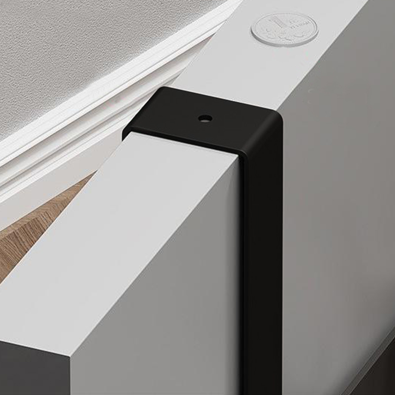 Over Door Hook Hanger Aluminum Alloy Coat Hooks Rack with 7 Hooks Black  Home