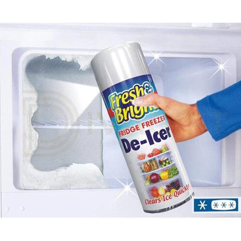 1 x Fridge Freezer De Icer Spray Defrost Ice Quickly Anti Bacterial Deicer 200ml Home