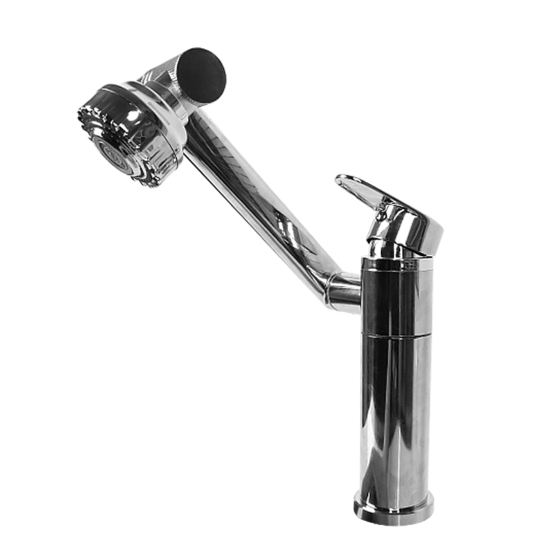 1080 Degree Basin Mixer Tap Faucet Aerator with Rotating Extender Filter Silver Home